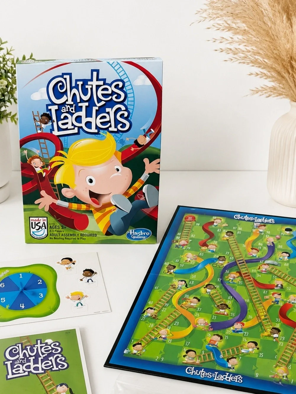 New Hasbro Chutes and Ladders Family Children’s Board Game Brand New